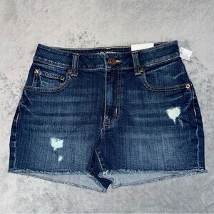 New with Tag Maurices High Rise 3.5” Denim Jean Shorts Size 6